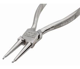 Alicates para arandelas interiores con mordazas rectas y acabado cromado | 2461